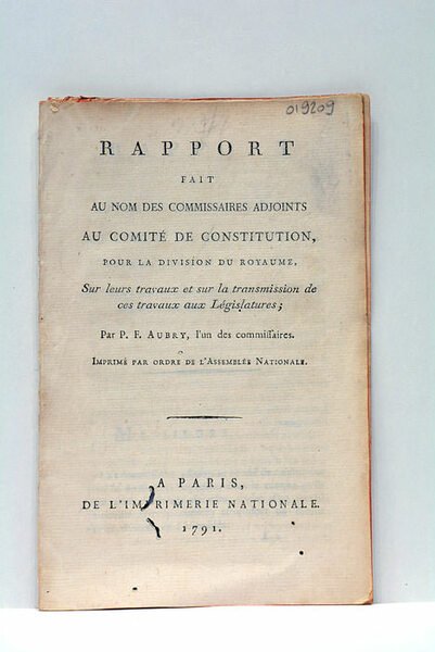 Rapport fait au nom des commissaires adjoints au Comité de …