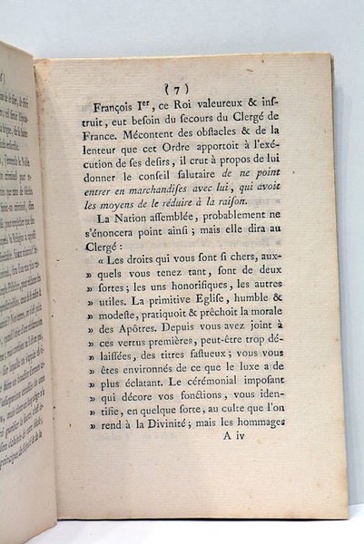 VOEU (Le) d'un patriote, chevalier de Saint-Louis, colonel d'infanterie.