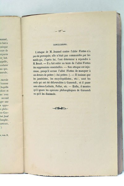 Courtes observations sur cet écrit: Réponse de M. Jeannel à …