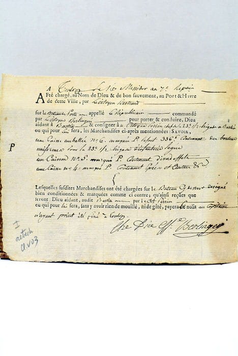 A ETE CHARGE. au Port de cette ville. sur le …