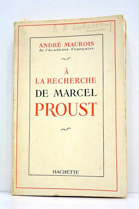 À la recherche de Marcel Proust.