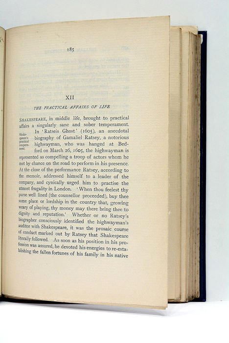 A Life of William Shakespeare. With portraits and facsimiles. Fourth …