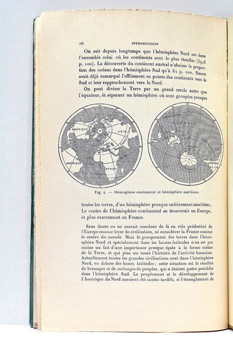 Abrégé de Géographie physique. Avec 105 figures ou cartes dans …