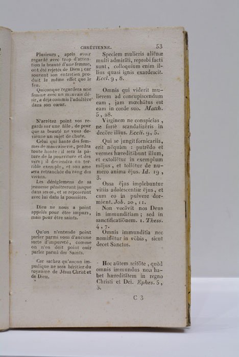 ABRÉGÉ DE LA MORALE CHRÉTIENNE ET DES PRINCIPALES VÉRITÉS DE …
