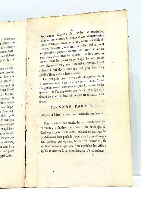 Abus des Méthodes exclusives en Médecine, et Moyens de les …