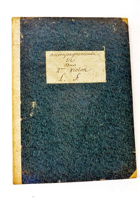 ACCOMPAGNEMENT De Duo 2me. Vilolon L. F.