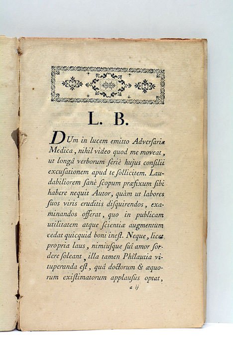 Adversaria Medica. Continent Chirurgica, Physiologica, Practica.