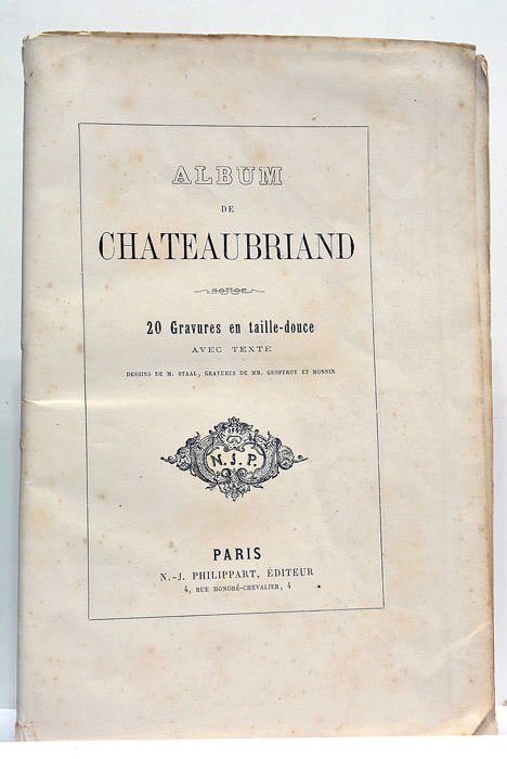 ALBUM de Chateaubriand.
