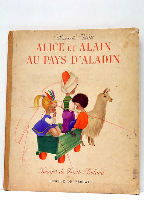 Alice et Alain au pays d'Aladin. Images de Josette Boland.