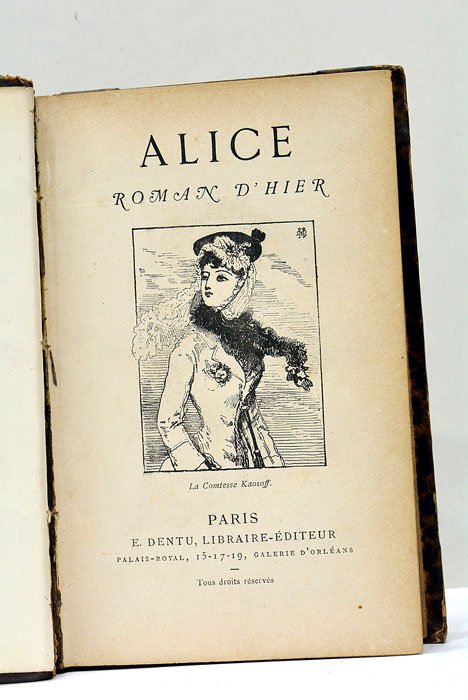ALICE Roman d'Hier.