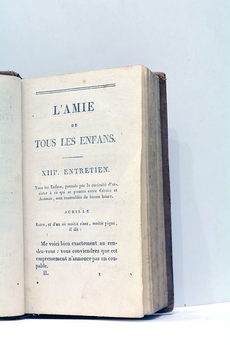 AMIE (L') DE TOUS LES ENFANTS OU RÉCRÉATIONS MORALES DE …