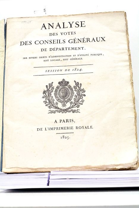 ANALYSE des Votes des Conseils Généraux de Département, sur divers …