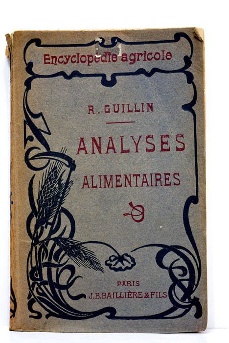 Analyses alimentaires . Encyclopédie agricole.