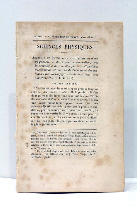 Anatomie et Physiologie du Système Nerveux en général et du …