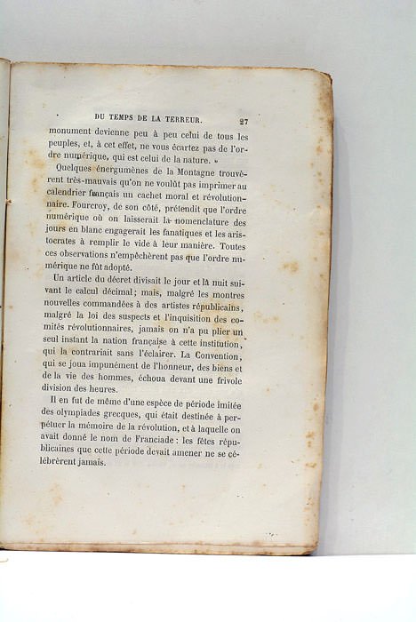 ANECDOTES DU TEMPS DE LA TERREUR.