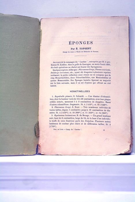 Annales de l'Université de Lyon. Résultats scientifiques de la campagne …