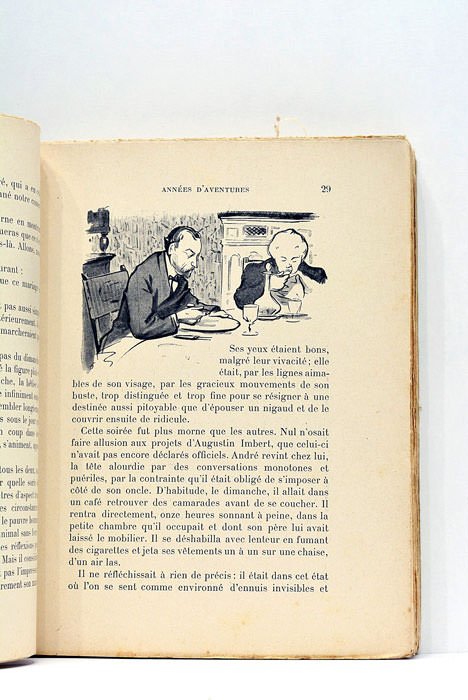 Années d'aventures. Roman. Édition illustrée par Hermann-Paul.