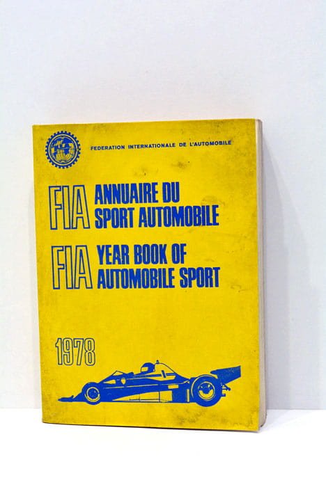 ANNUAIRE DU sport automobile.