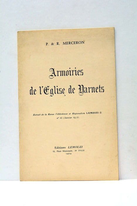 Armoiries de l'Eglise de Darnets. Extrait de la Revue Félibréenne …