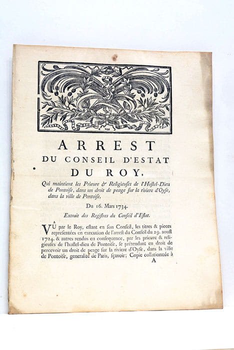 ARREST du Conseil d'Estat du Roy, qui maintient les Prieure …