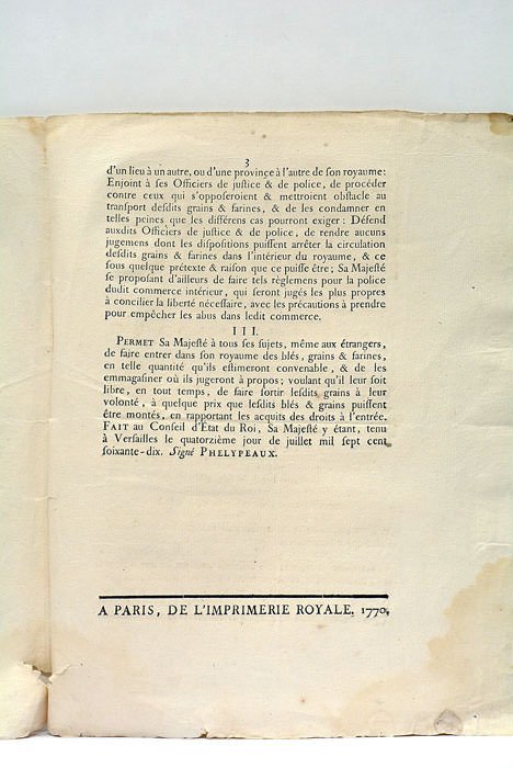 ARREST DU CONSEIL D'ÉTAT DU ROI, QUI ORDONNE l'exécution de …