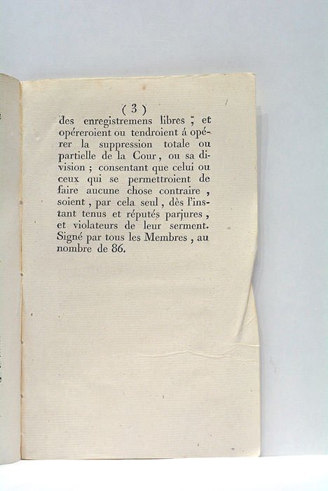 ARRÊTÉ DU PARLEMENT DE NORMANDIE, daté du 5 mai, à …
