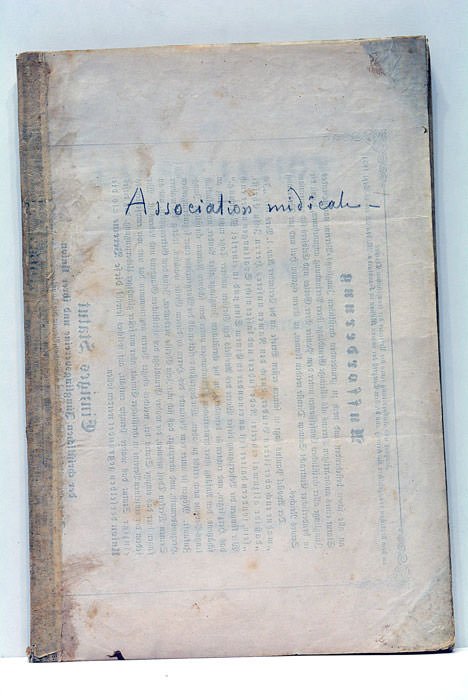 ASSOCIATION (DE L') UNIVERSELLE DES MÉDECINS ET DE SON IMPORTANCE …