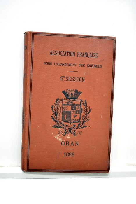 ASSOCIATION Française pour l'avancement des sciences. Conférences de Paris. Compte …
