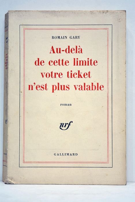 Au-delà de cette limite votre ticket n'est plus valable.