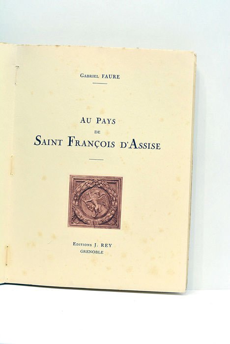 Au pays de Saint François d'Assise.