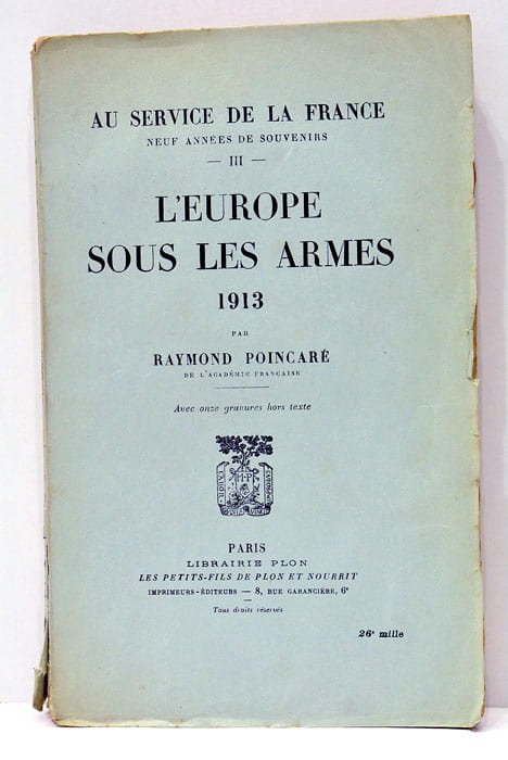 Au service de la France, neuf années de souvenirs. L'Europe …