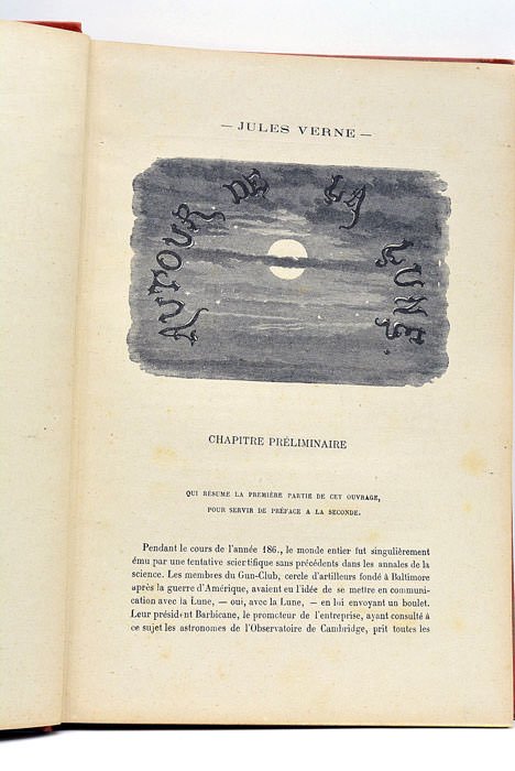 Autour de la lune. Les mondes connus et inconnus. Illustrations …