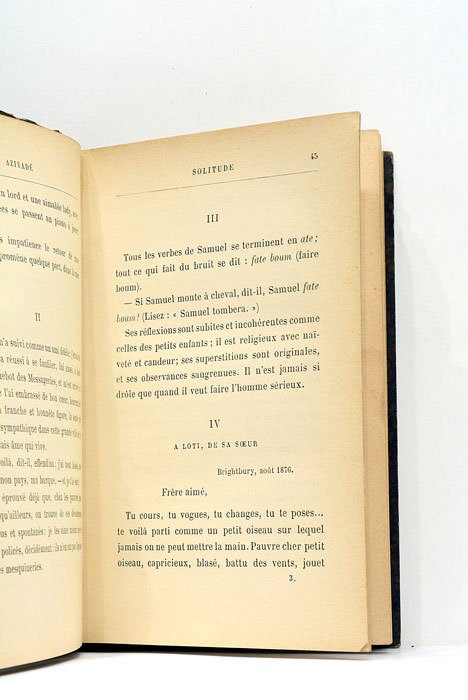 Aziyadé. Extrait des notes et lettres d'un Lieutenant de la …