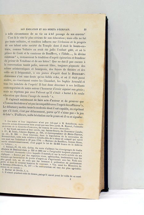 Beaumarchais et ses oeuvres. Précis de sa vie et Histoire …