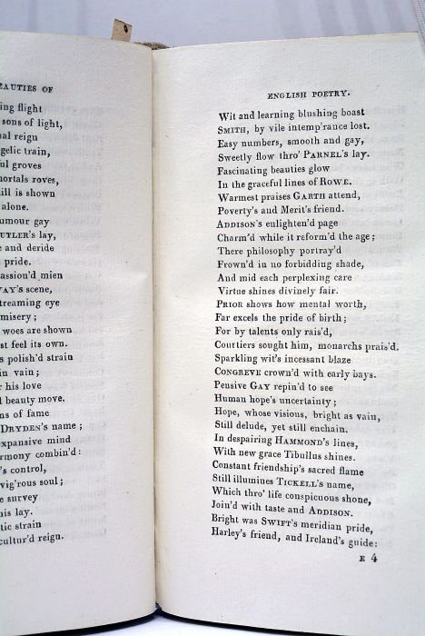 BEAUTIES (The) of English Poetry; or, Extracts from the most …