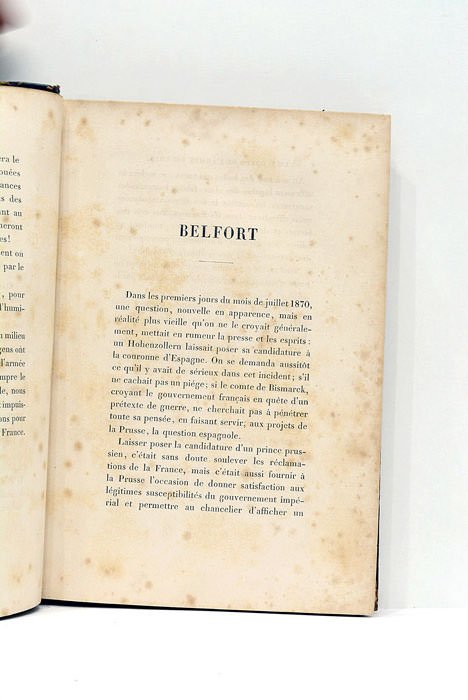 Belfort, Reims, Sedan. Le 7e corps de l'armée du Rhin.