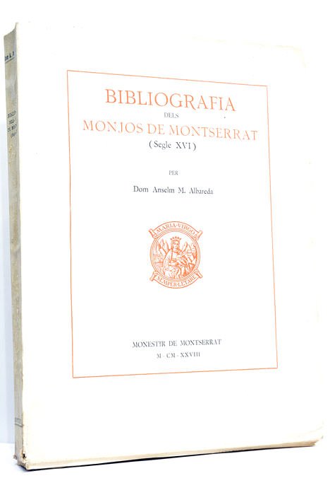 Bibliografía dels monjos de Montserrat (segle XVI).