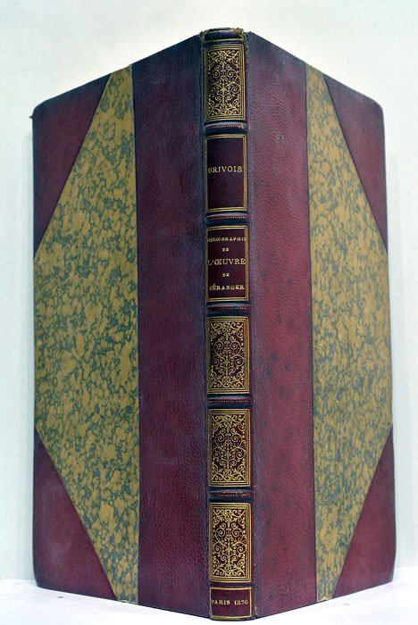 Bibliographie de l'oeuvre de P.J. de Béranger contenant la description …