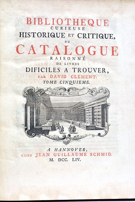 Bibliothèque curieuse historique et critique, ou catalogue raisonné de livres …