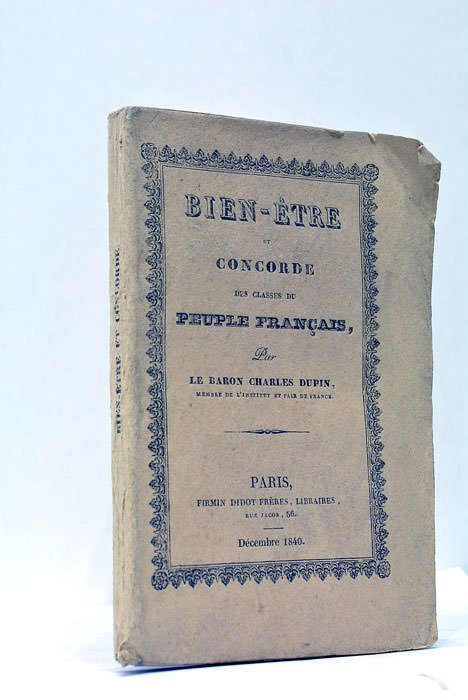 Bien-être et concorde des classes du peuple français.