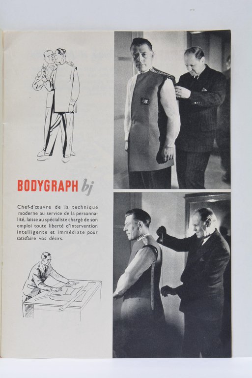 BODYGRAPH BJ. LE VÊTEMENT SUR TRACÉ.