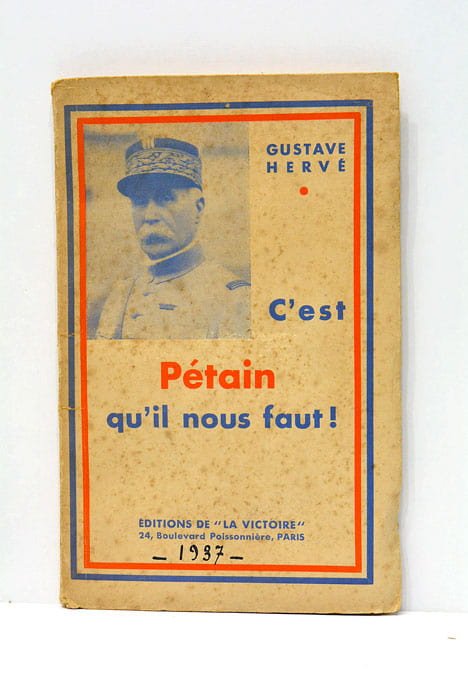 C'est Pétain qu'il nous faut.