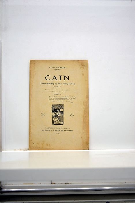 Caïn. Drame-mystère en deux actes en vers. Essais de reconstitution …