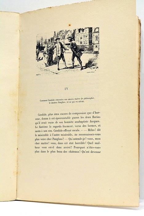 Candide ou l'optimisme. Préface de Francisque Sarcey. Illustrations de Adrien …