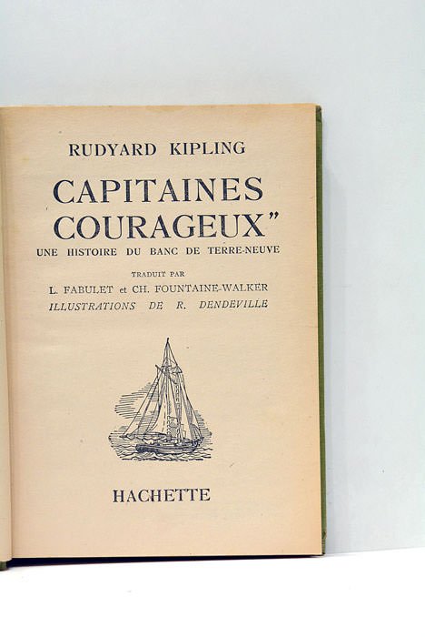 Capitaine Courageux. Une histoire du banc de Terre-neuve. Traduit par …