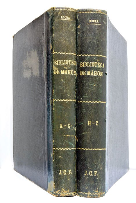 Catálogo de la Biblioteca Pública de Mahon.