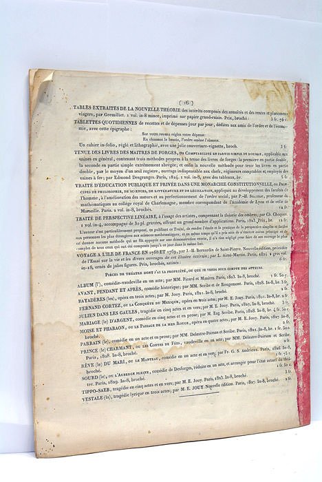 CATALOGUE de la Librairie d'Aimé André, acquéreur du fonds de …