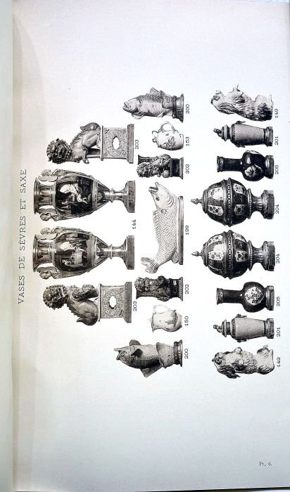 CATALOGUE des Anciens Emaux peints de Limoges. Ivoires, boîtes, bombonnières, …