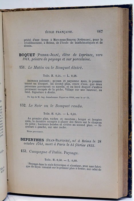Catalogue Historique et Descriptif du Musée de Reims. Peinture, Sculpture, …