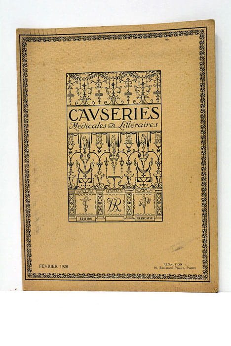 CAUSERIES MÉDICALES & Littéraires.